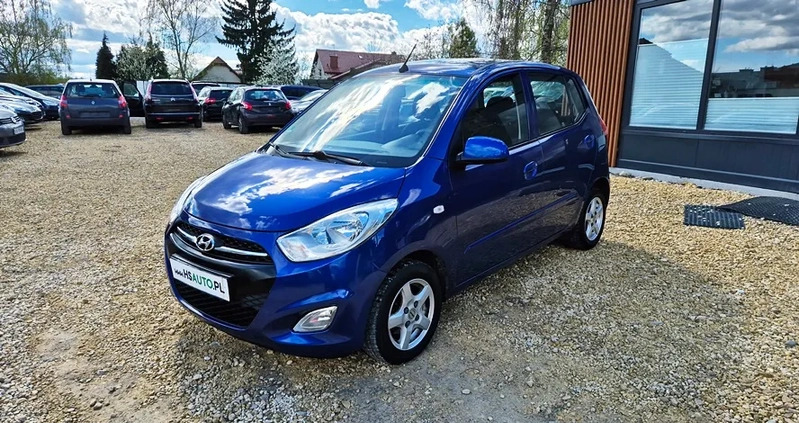 Hyundai i10 cena 14900 przebieg: 160000, rok produkcji 2012 z Głuszyca małe 781